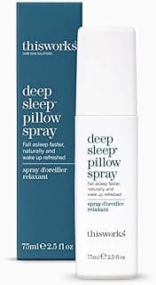 This Works Deep Sleep Pillow Spray with Lavender, Vetivert & Chamomile – Natural Aromatherapy Sleep Mist for Bedtime Relaxation, 75ml / 2.5...