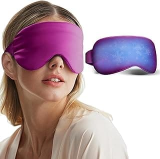 Cooling Eye Mask for Puffy Eyes: Fsa Eligible ltems Hsa, Migraines Headache Fast Relief After Surgery Care Cold Compress, Reusable Face Ice...